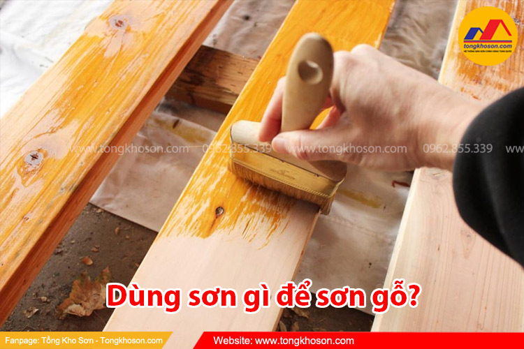 Dùng sơn gì để sơn gỗ? Quy trình sơn gỗ đơn giản tại nhà
