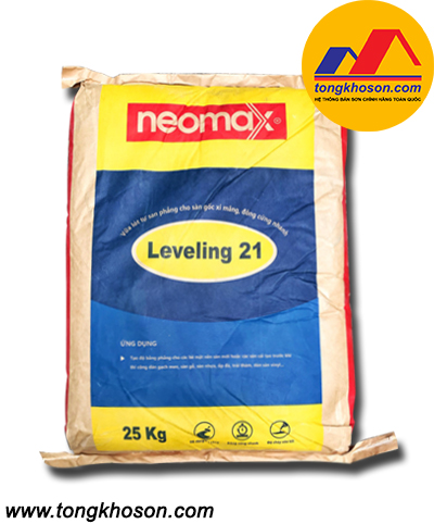 Vữa lót tự san phẳng cho sàn Neomax Leveling 21