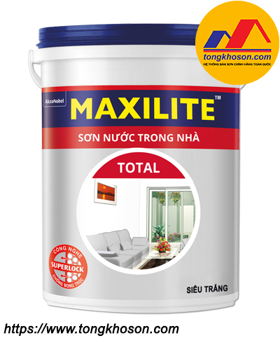 Sơn siêu trắng nội thất Maxilite Total