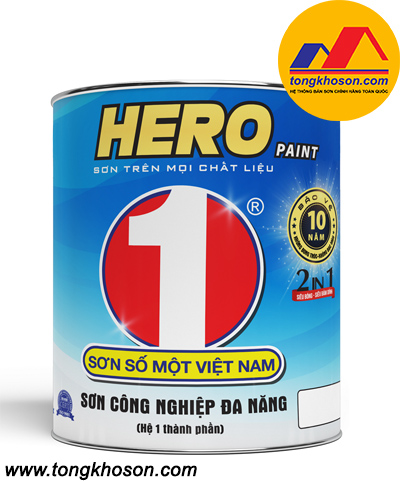 Sơn Công Nghiệp Đa Năng Hero - Sơn số 1 Việt Nam