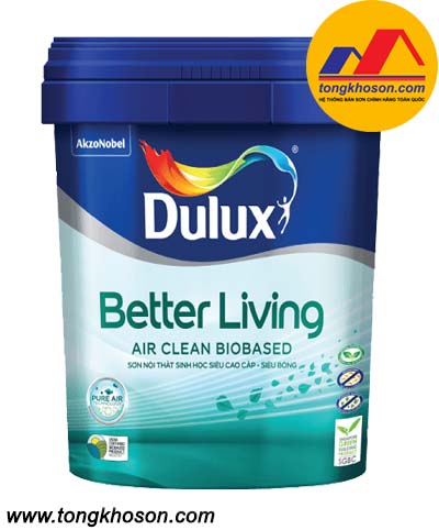 Sơn nội thất siêu cao cấp Dulux Better Living Air Clean C896B