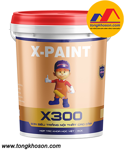 Sơn X-Paint siêu trắng nội thất X300