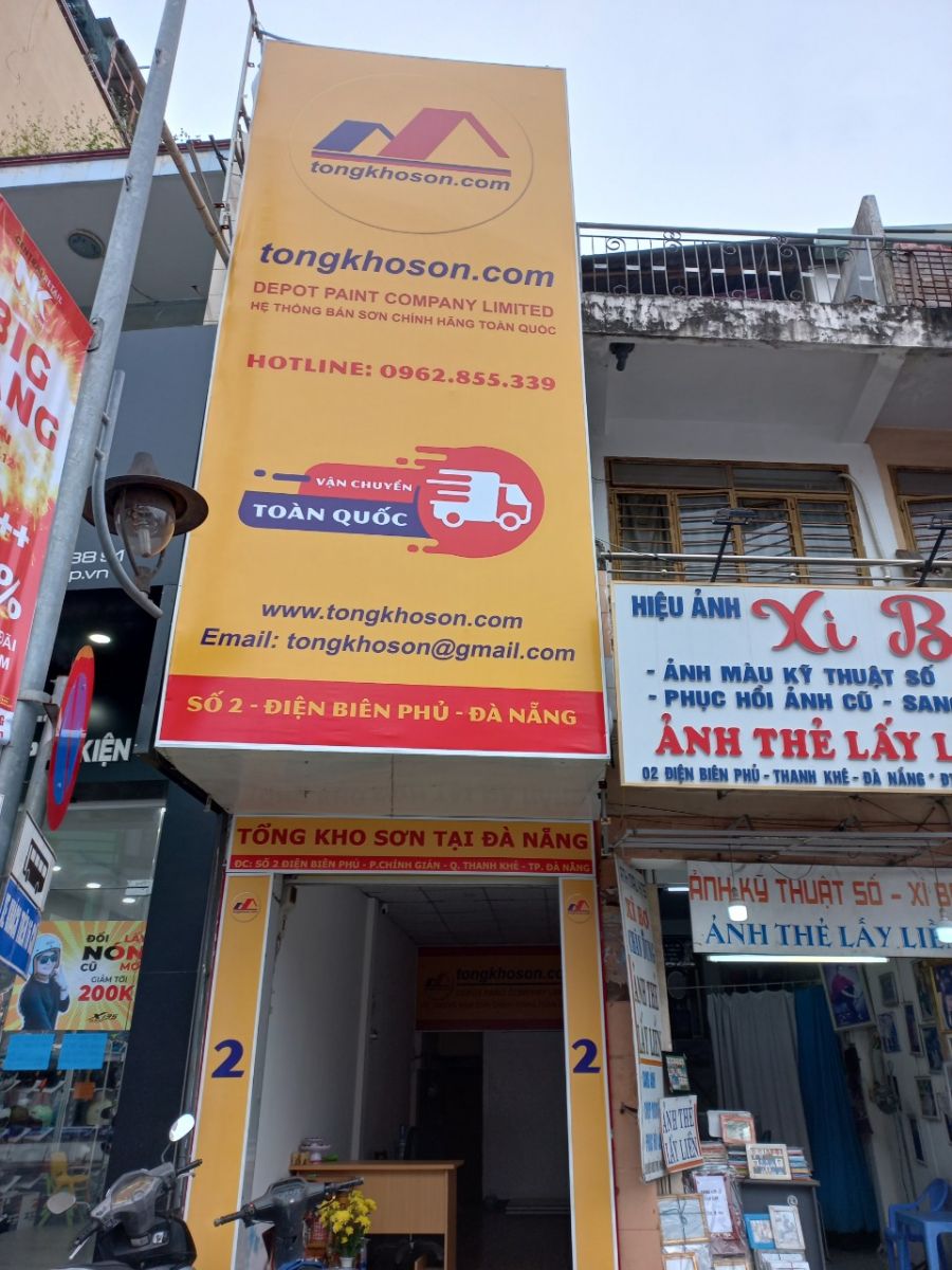 Thi công sơn Toa tại Đà Nẵng