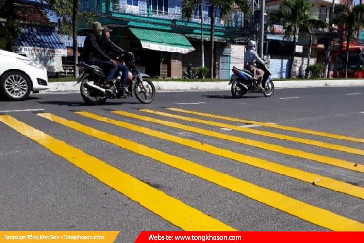 ứng dụng sơn phản quang