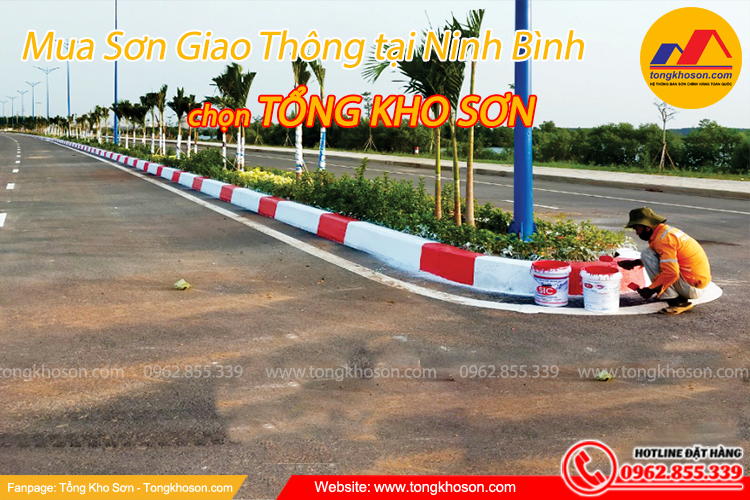 Quy trình thi công sơn giao thông tại Ninh Bình
