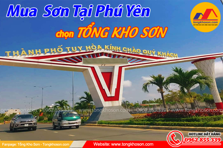 Cung cấp sơn toàn tỉnh Phú Yên