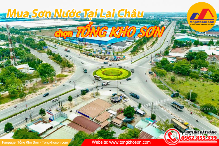 Mua sơn nước chính hãng tại Lai Châu