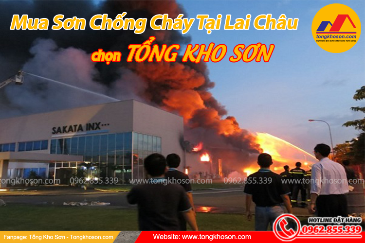 Mua sơn chống cháy tại Tổng Kho Sơn