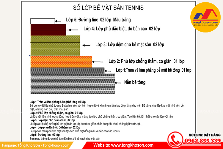 cau tao san tennis