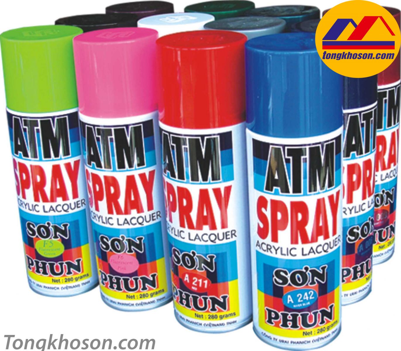 sơn xịt chống rỉ ÂTM
