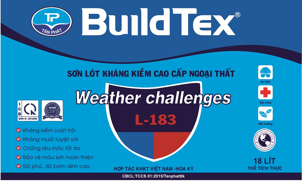 Sơn lót chống kiềm BuildTex ngoại  thất