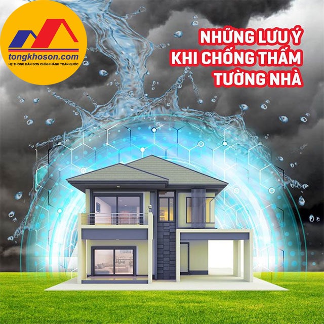 Những lưu ý khi chống thấm tường nhà tại Yên Bái