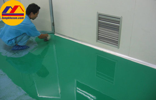 Sơn epoxy sàn nhà xưởng gốc dầu