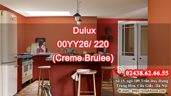 mã màu nâu mật nồng của Dulux