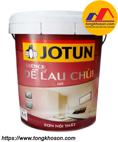 Sơn Jotun essence nội thất dễ lau chùi