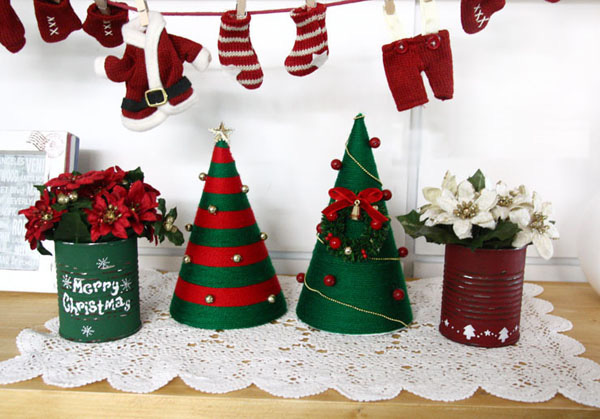Tận dụng những đồ cũ trang trí noel