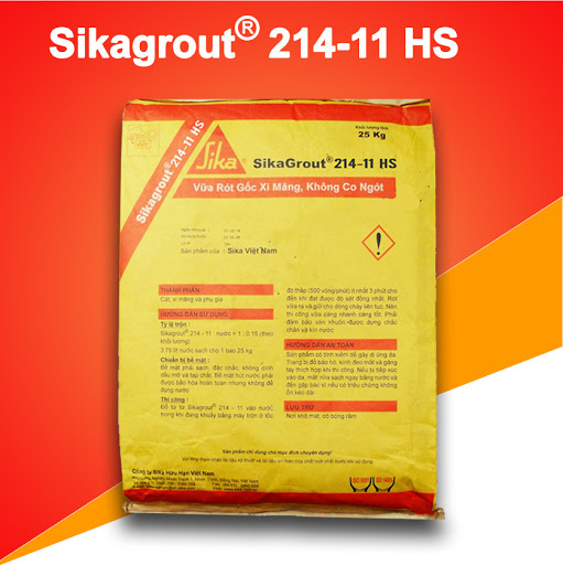 vữa rót tự chảy Sika grout 214-11 HS
