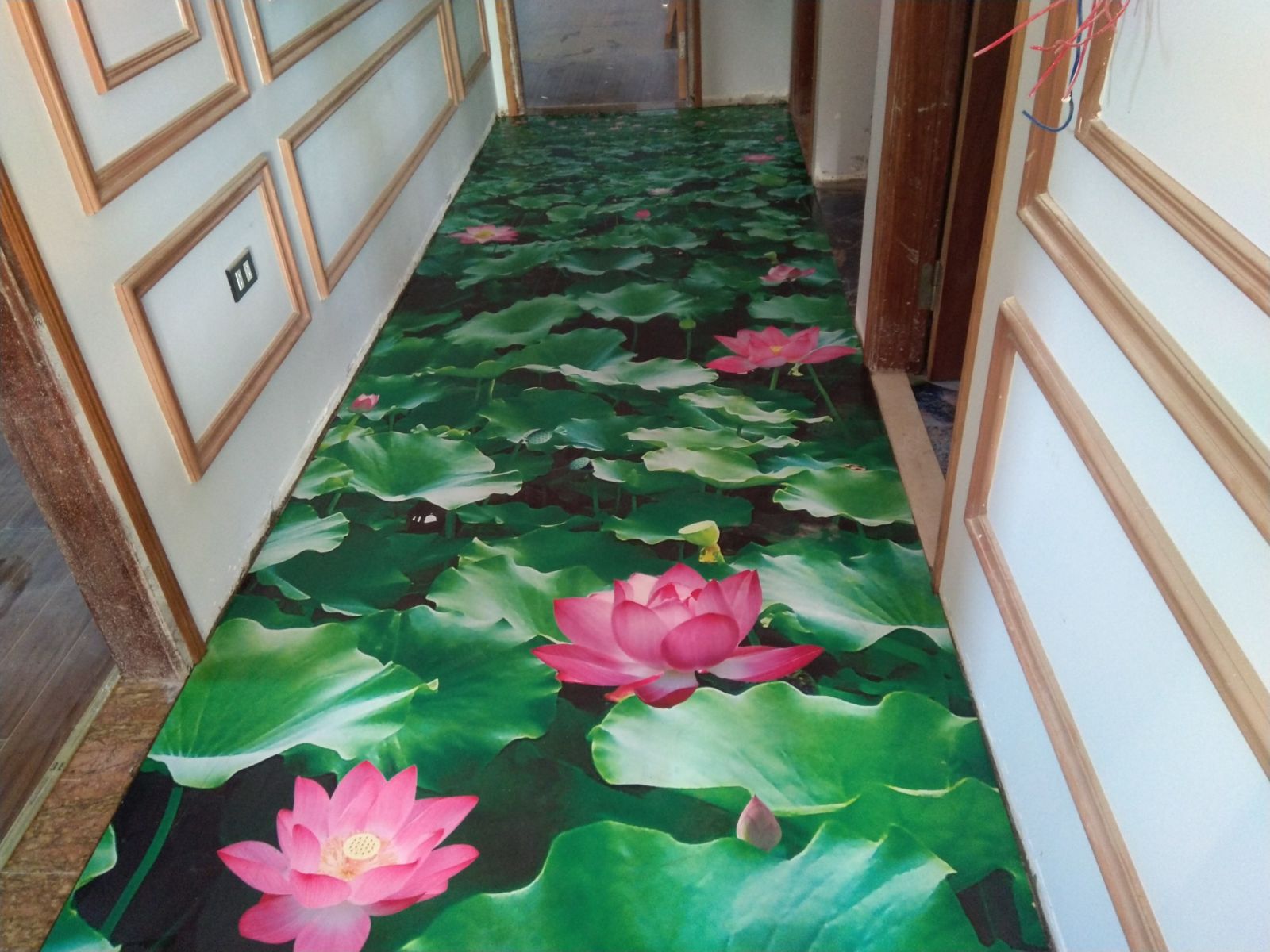 Sơn Epoxy 3D cho hành lang