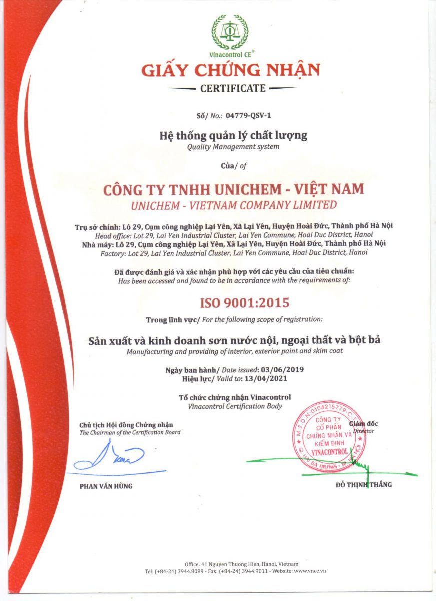 ISO 9001- 2015