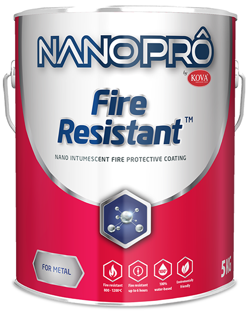 Sơn chống cháy cho gỗ Kova Nano Pro