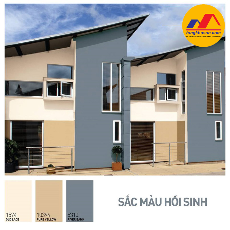 mẫu phối màu số 4