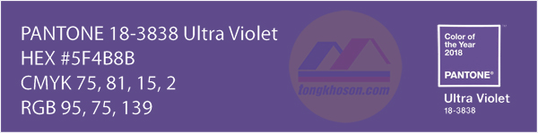 Màu sơn Ultra Violet