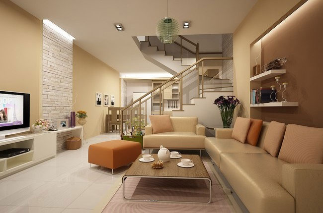 nhà màu nâu rất tốt cho mệnh Thổ