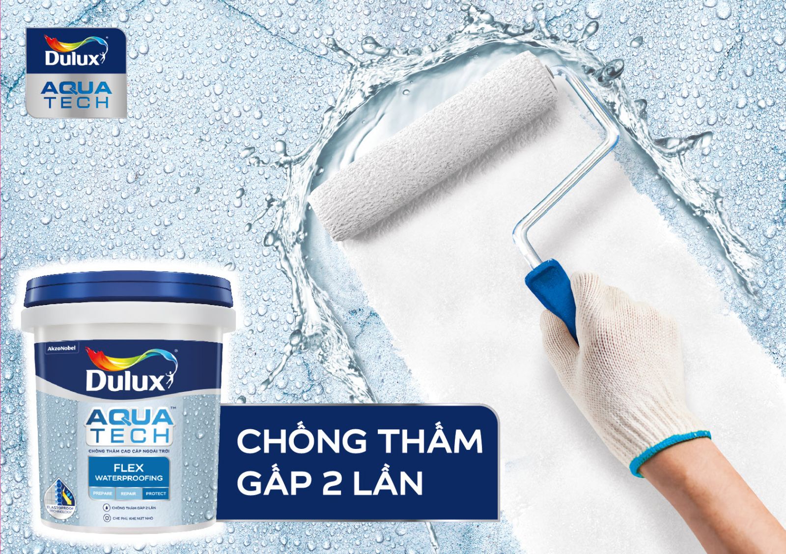 chống thấm dulux aquatech flex