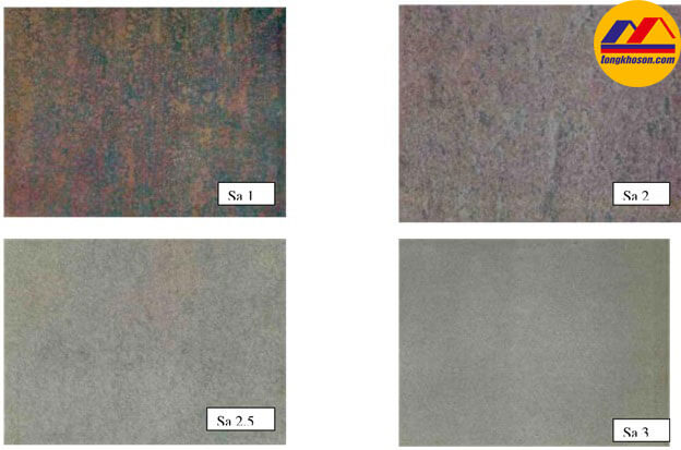 Tiêu chuẩn làm sạch bề mặt kim Tiêu chuẩn làm sạch bề mặt kim