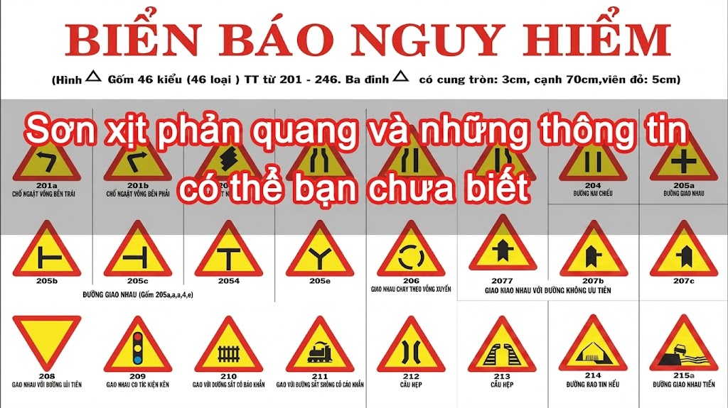 Sơn xịt phản quang và những thông tin có thể bạn chưa biết