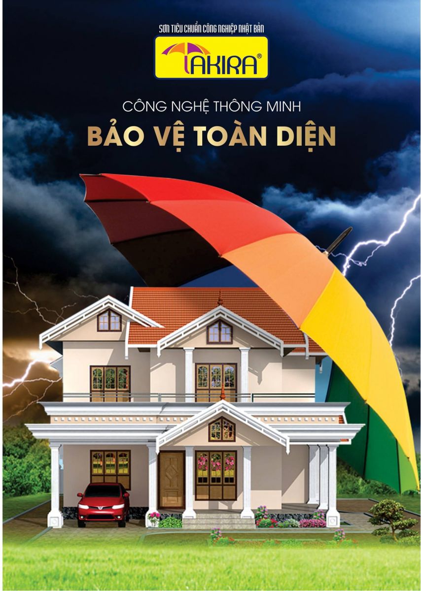 Công nghệ bảo vệ toàn diện của sơn Takira