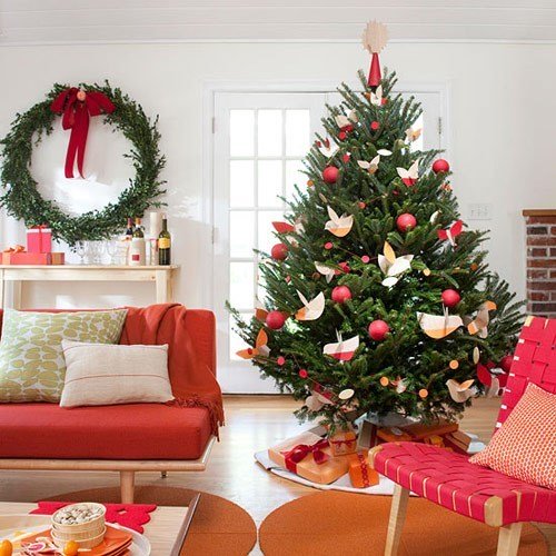 Trang trí cây thông noel