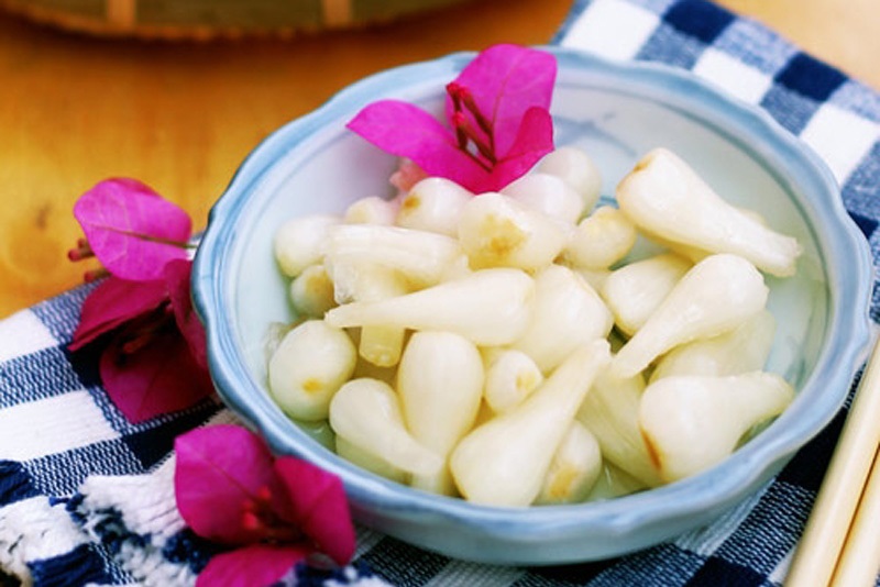 củ kiệu muối