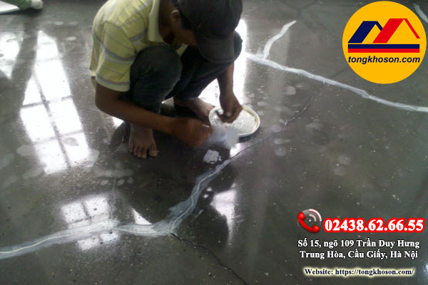 dịch vụ sửa chữa sàn epoxy