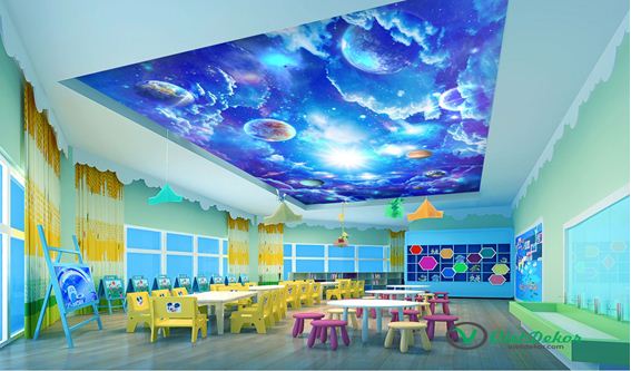 10 mẫu trần nhà 3D 4