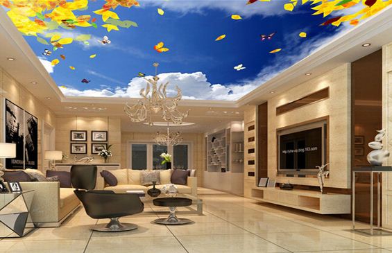 10 mẫu trần nhà 3d 5
