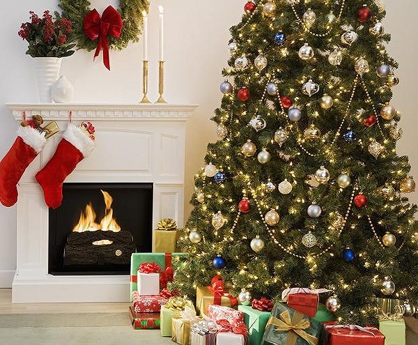 Trang trí cây thông noel 