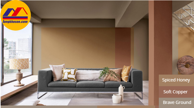 Màu sơn nhà đẹp dulux 3