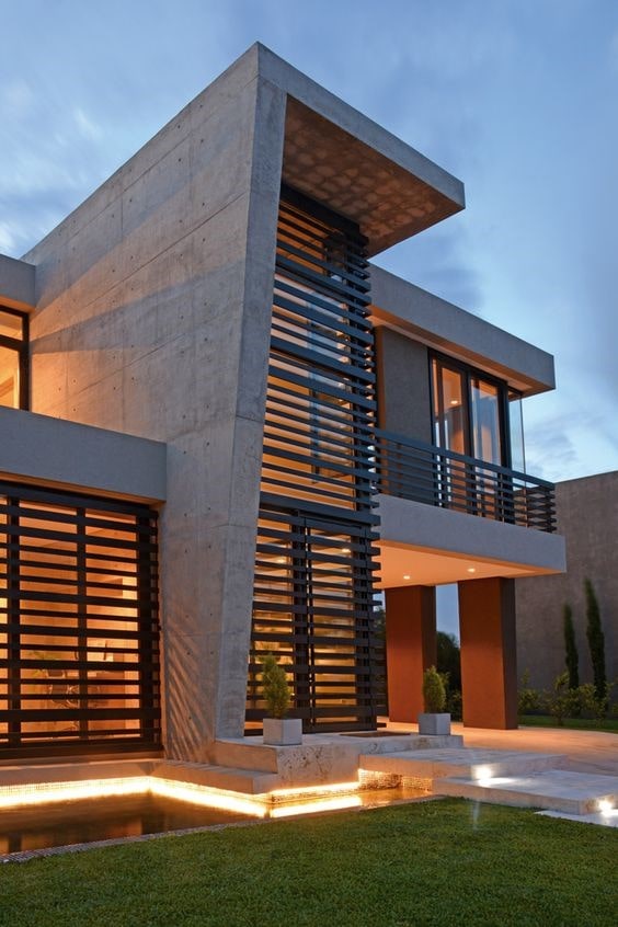 sự độc đáo từ những khối bê tông trần