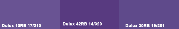 Mã màu sơn Ultra Violet