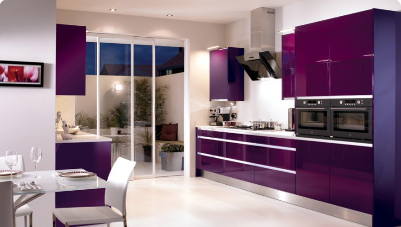 Màu sơn nhà đẹp tím Ultra Violet số 3