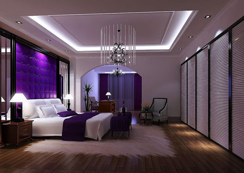 Màu sơn nhà đẹp tím Ultra Violet số 7
