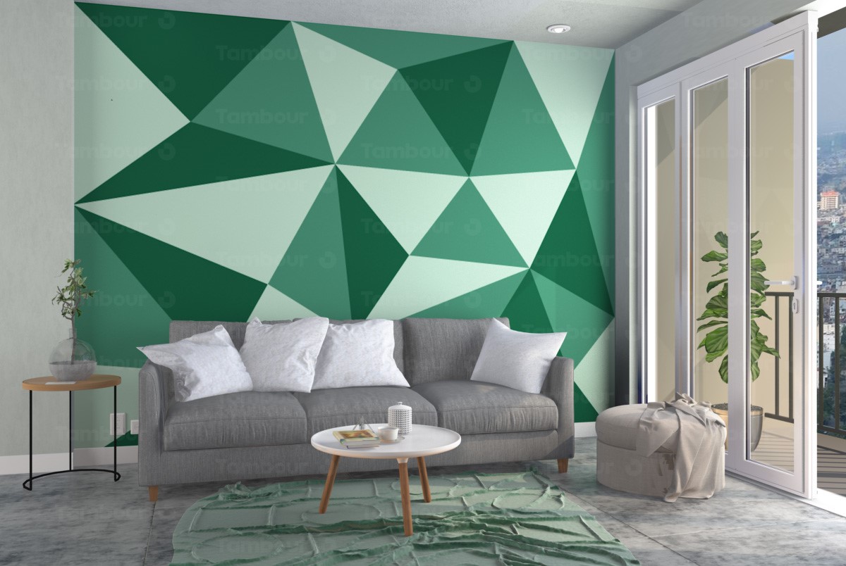 sơn nhà họa tiết 3D