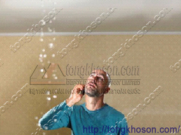 cách xử lý tường bị thấm nước | Tongkhoson.com