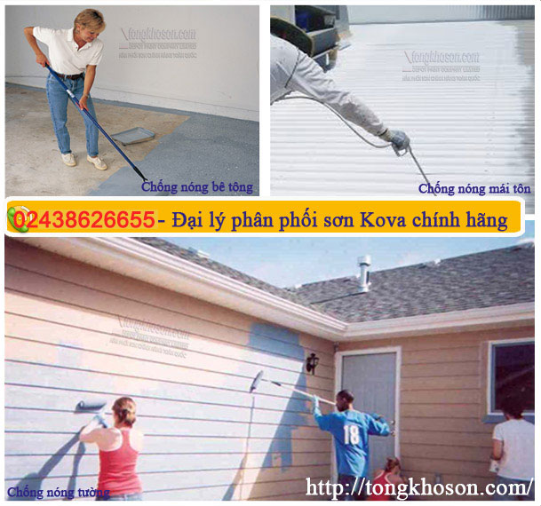 sơn chống nóng KOva CN05