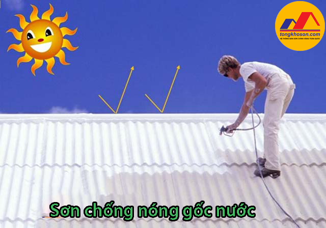 Sơn chống nóng gốc nước