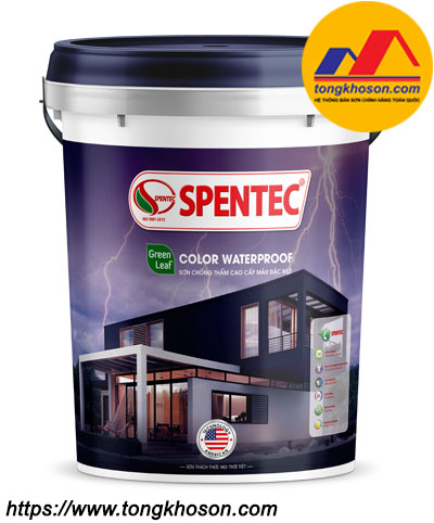 sơn chống thấm màu Spentec