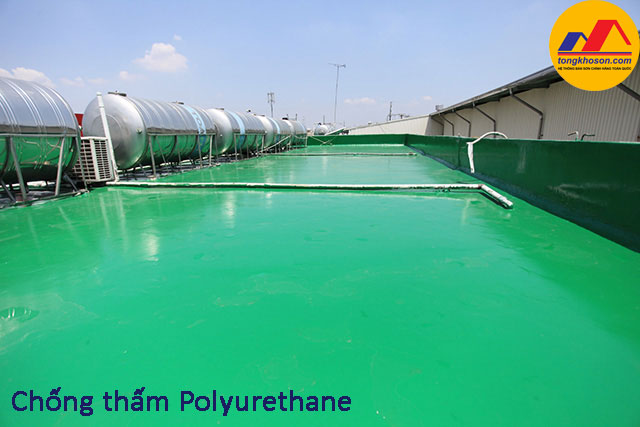 sơn chống thấm PU và ứng dụng