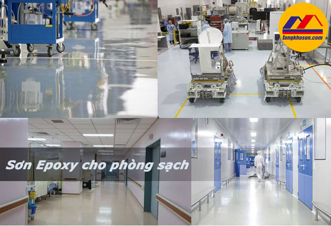 Sơn Epoxy cho sàn nhà sạch