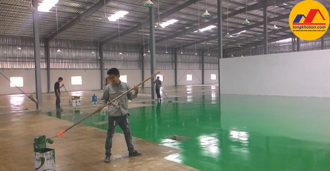 Sơn Epoxy hệ lăn